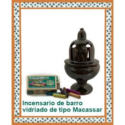 Incensario de barro...