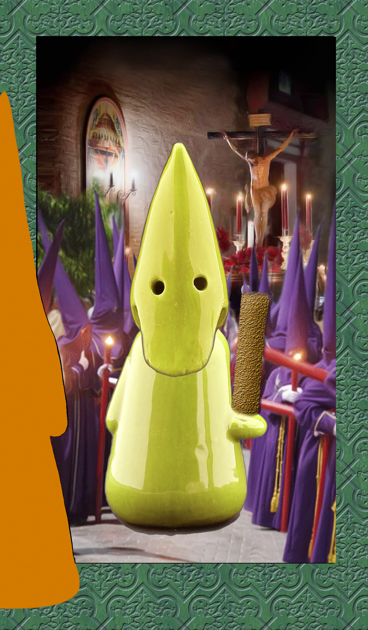 Mi Nazarenito, Cuerpo Burdeos y elige el color del Capirote Mi Nazarenito, Cuerpo Amarillo y elige el color del Capirote