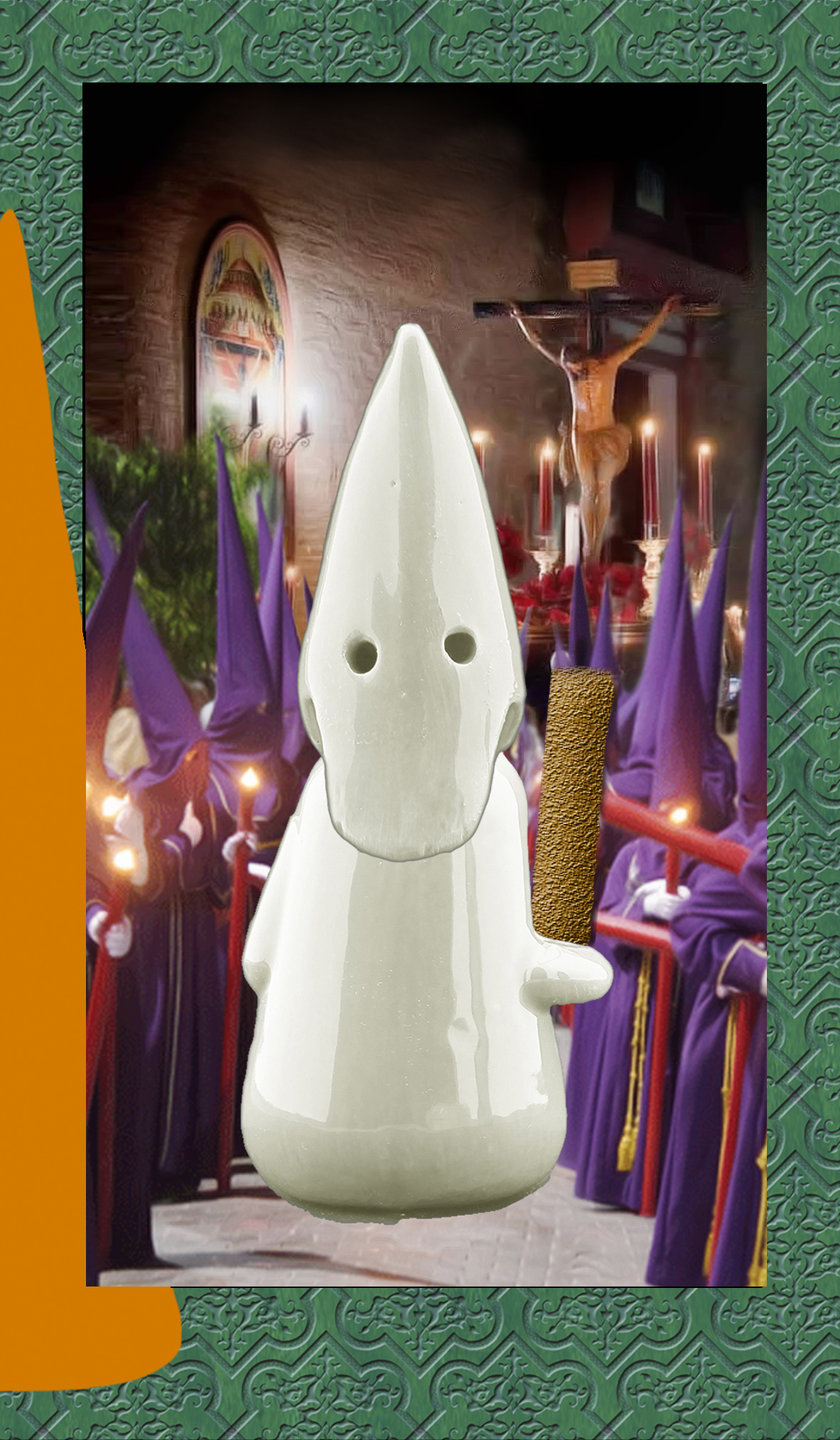 Mi Nazarenito, Cuerpo Burdeos y elige el color del Capirote Mi Nazarenito, Cuerpo Blanco y elige el color del Capirote