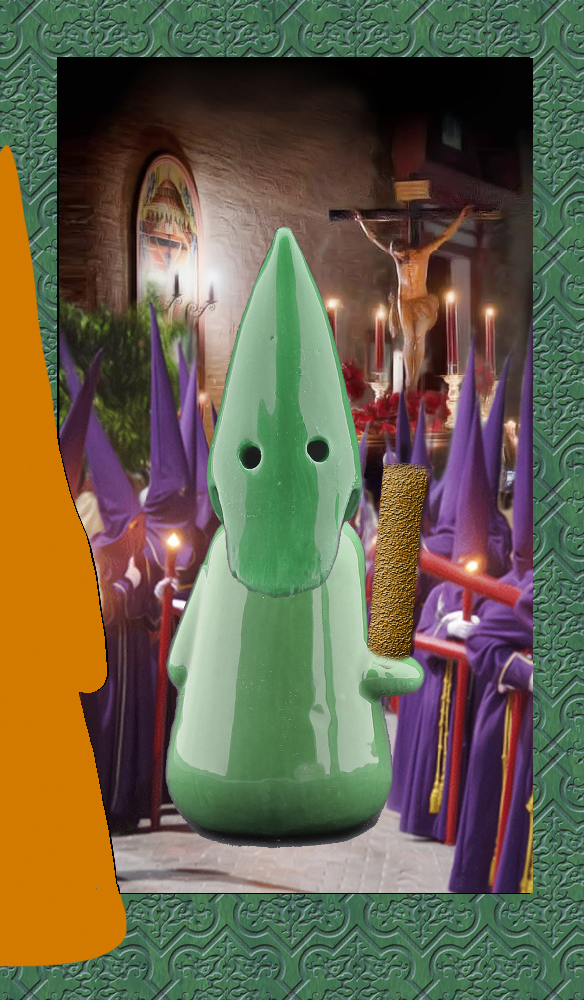Mi Nazarenito, Cuerpo Burdeos y elige el color del Capirote Mi Nazarenito, Cuerpo Macarena y elige el color del Capirote