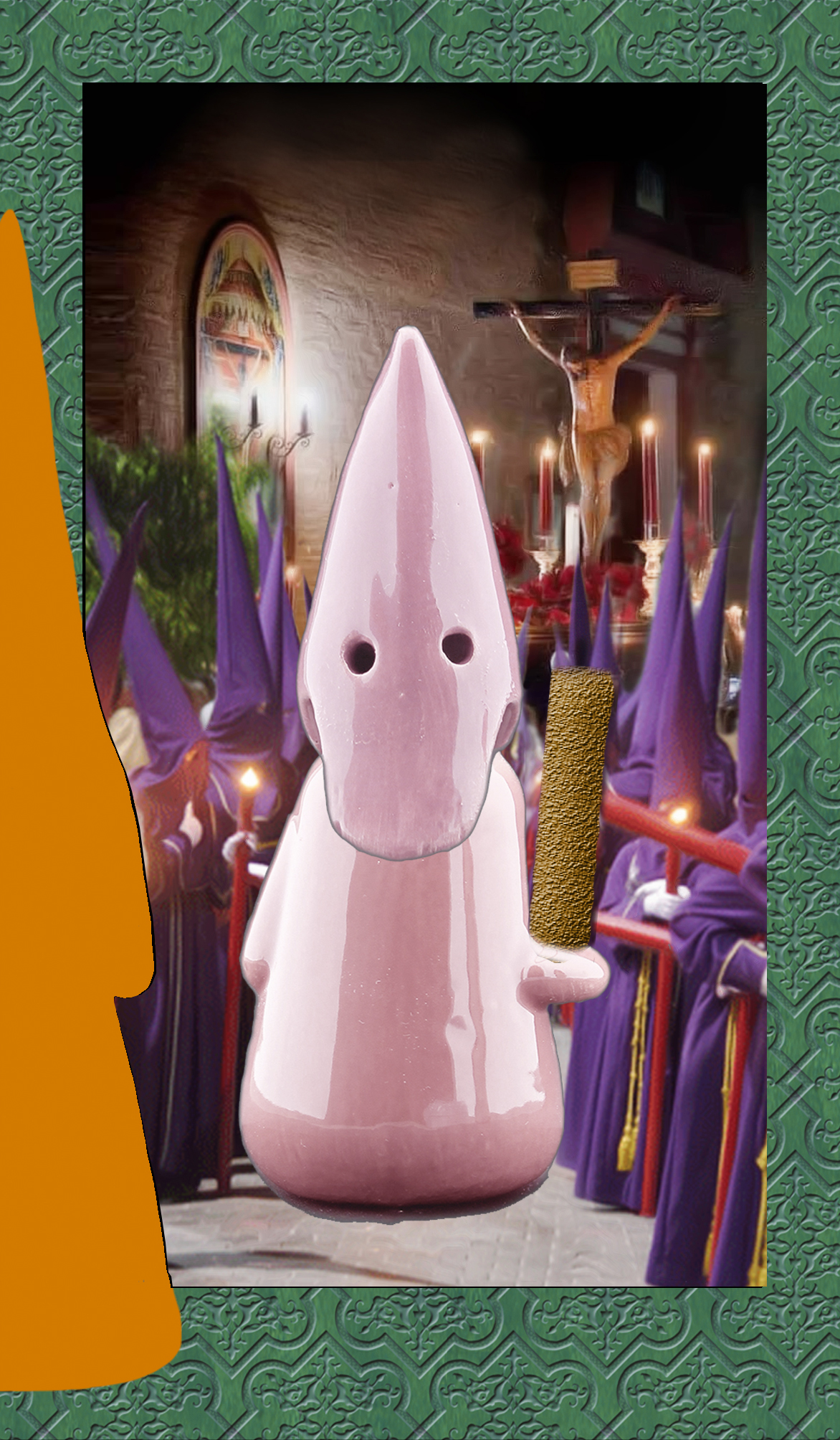Mi Nazarenito, Cuerpo Burdeos y elige el color del Capirote Mi Nazarenito, Cuerpo Rosa y elige el color del Capirote