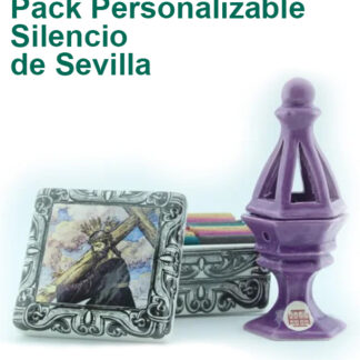 Pack personalizado Silencio Incensario Morado